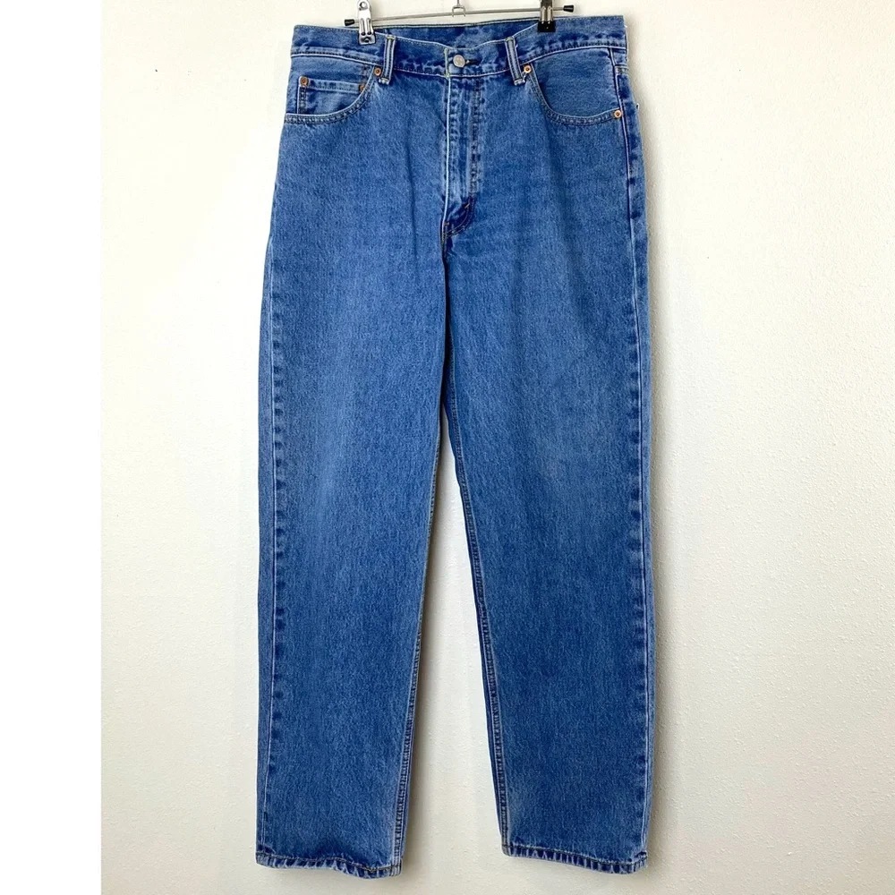 Levi's 550 Denim Blue Jeans - 36 x 34